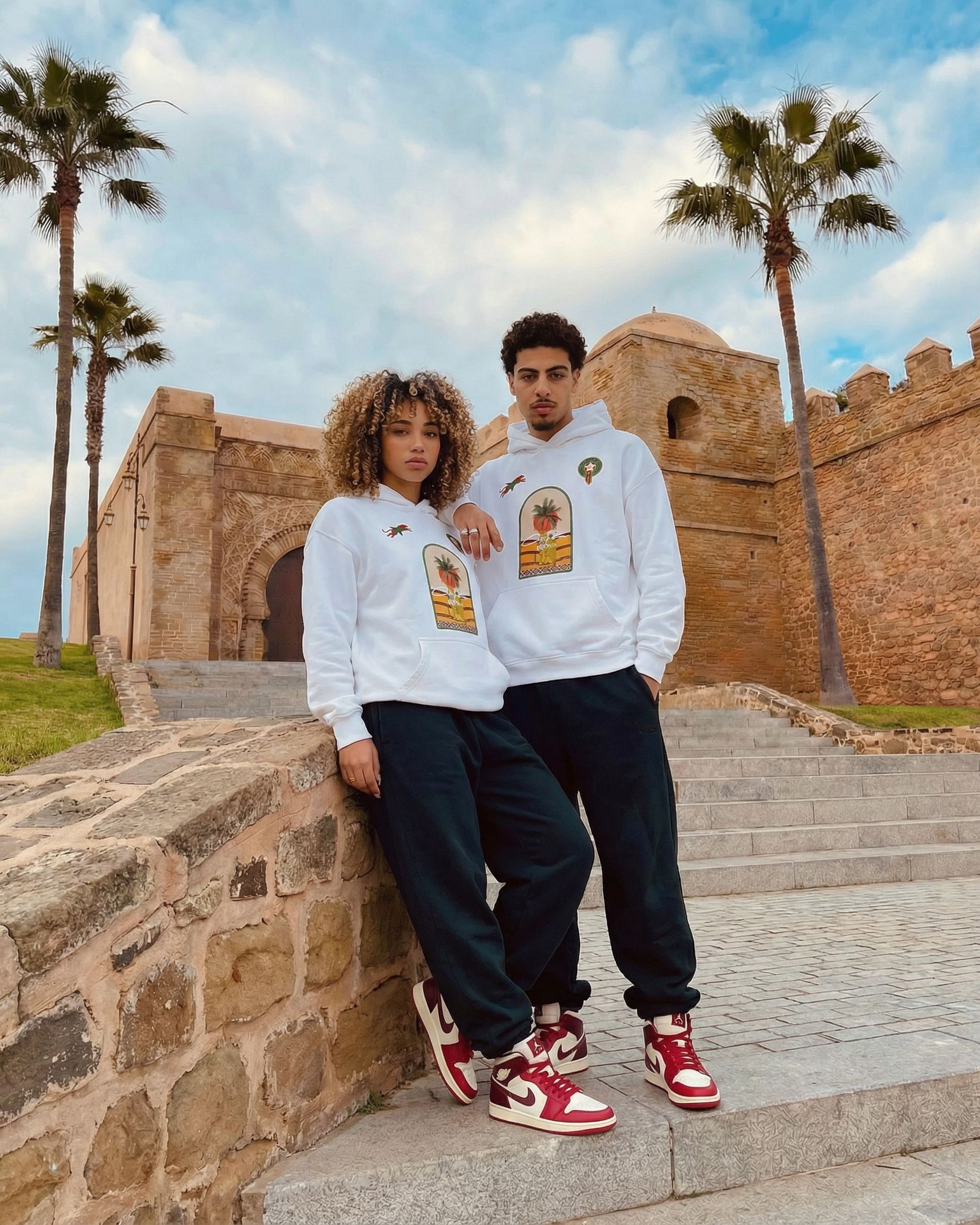 Sunset Equipe du Maroc Hoodie