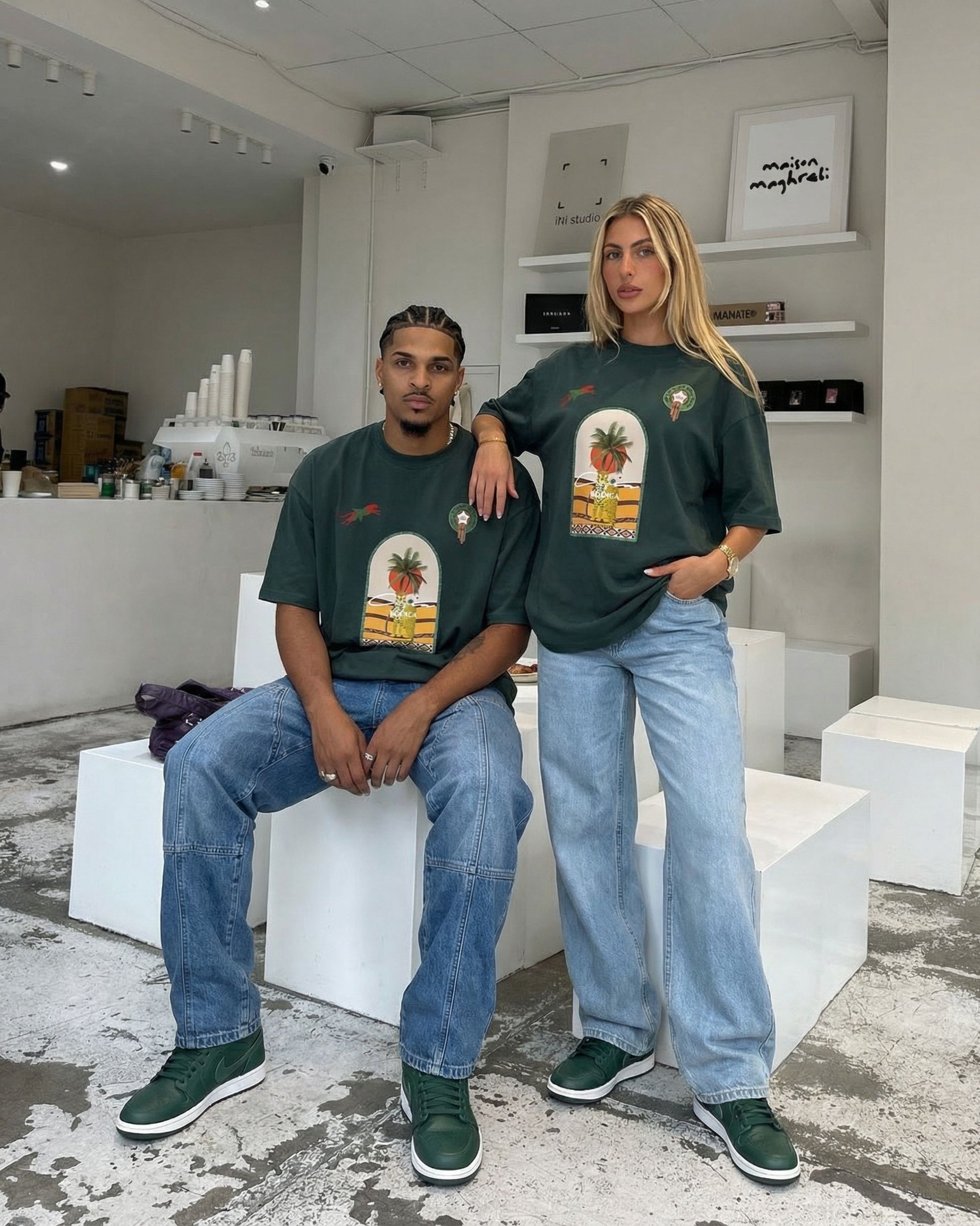 Sunset Equipe du Maroc Shirt