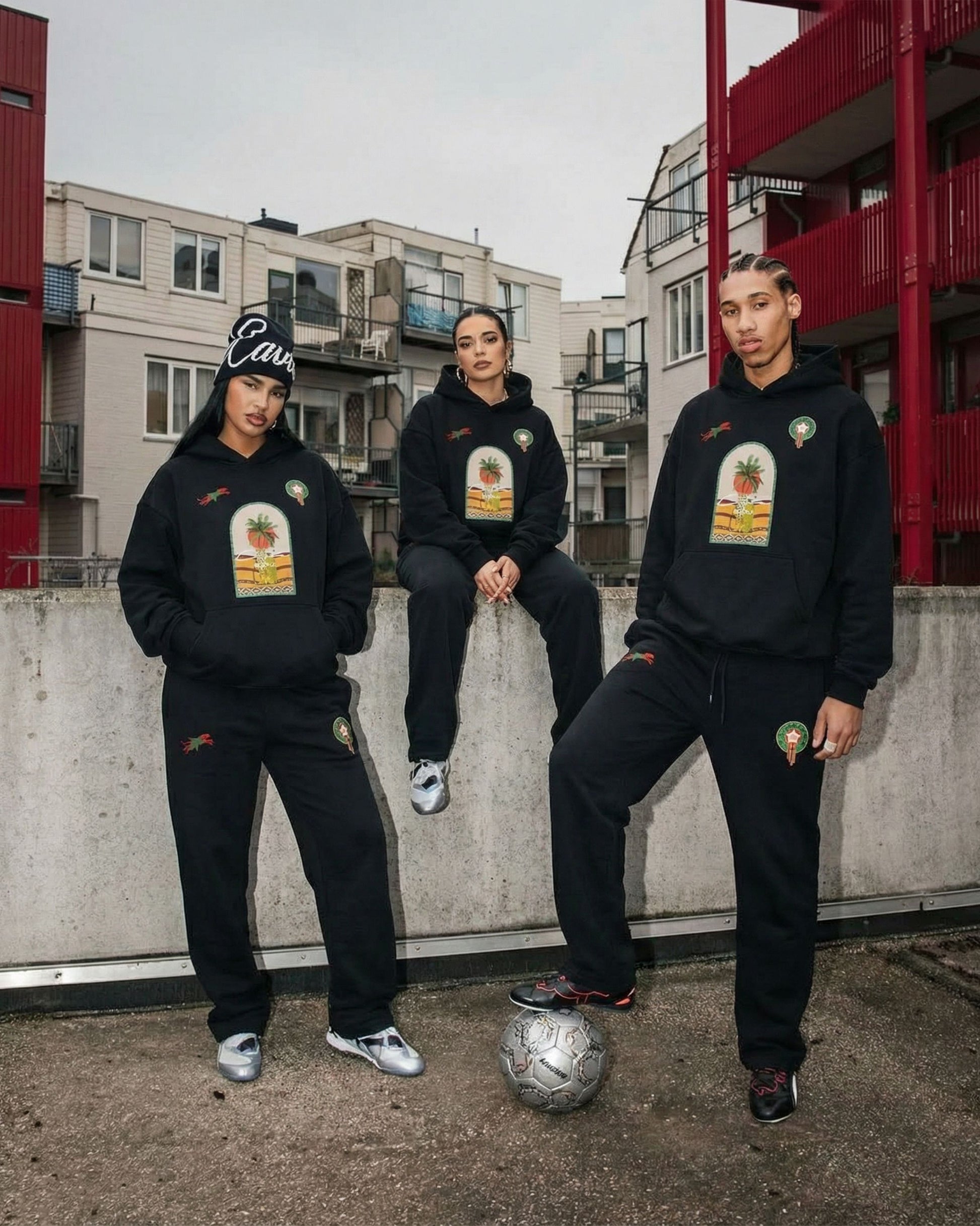 Sunset Equipe du Maroc Set Black