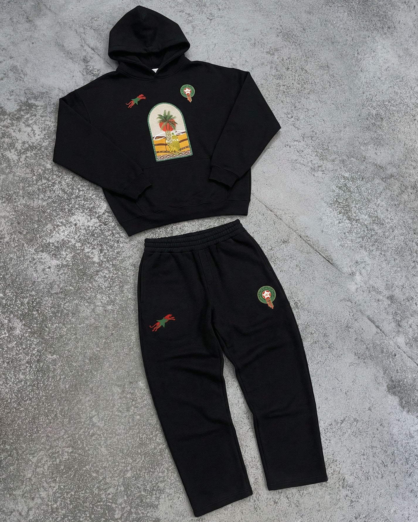 Sunset Equipe du Maroc Set Black