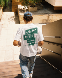MARRAKECH STREET SIGN OVERSIZED SHIRT
