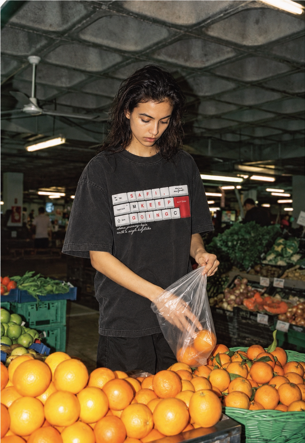 SAFI KEYBOARD OVERSIZED SHIRT