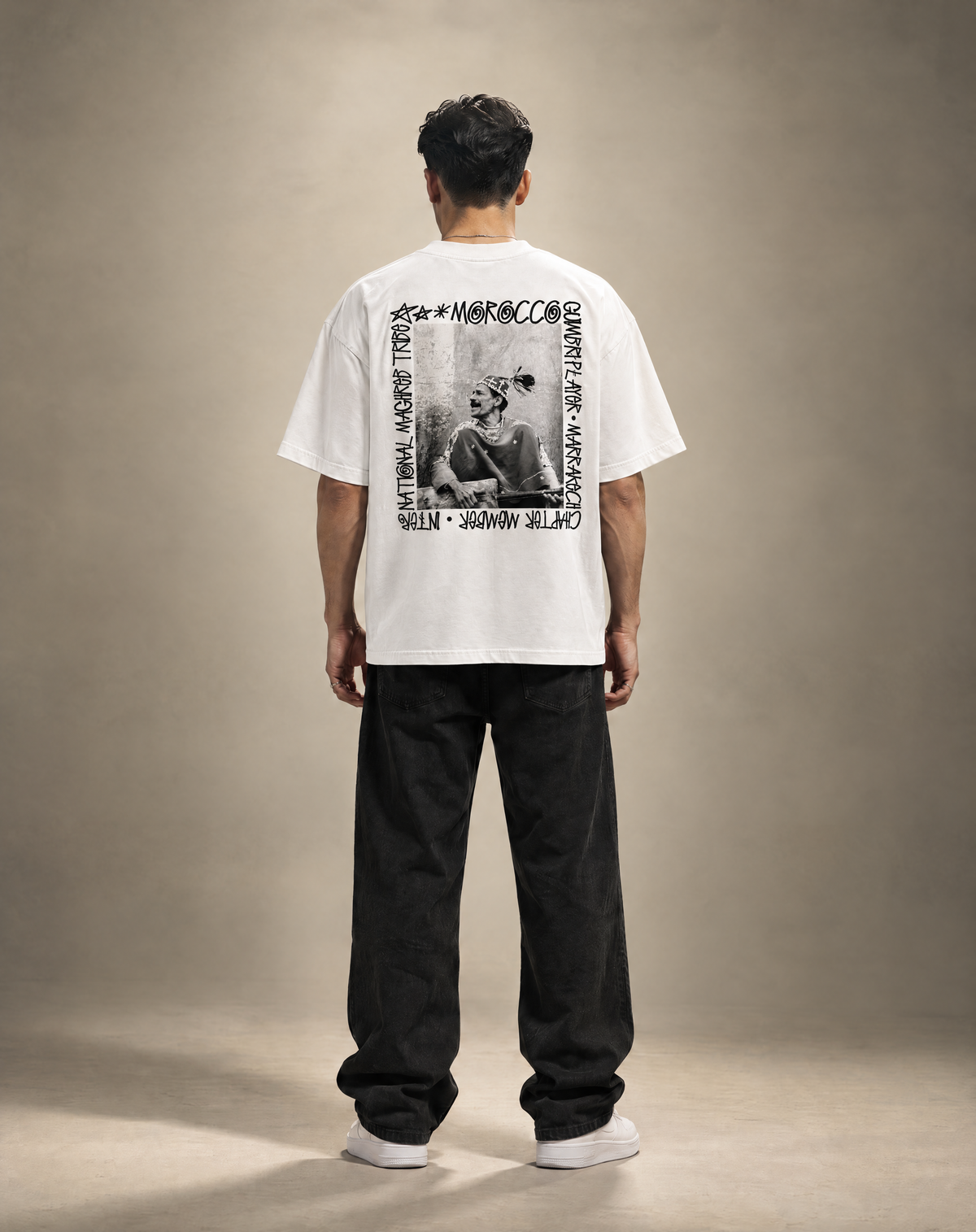 MOROCCO TRIBE OVERSIZED T-SHIRT