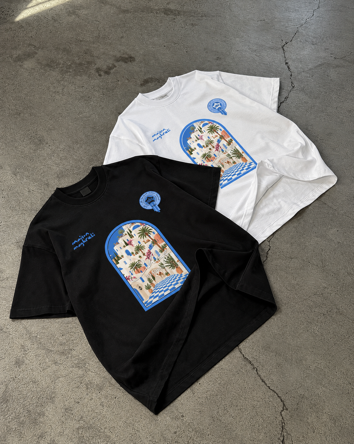 BLUE RIAD OVERSIZED SHIRT