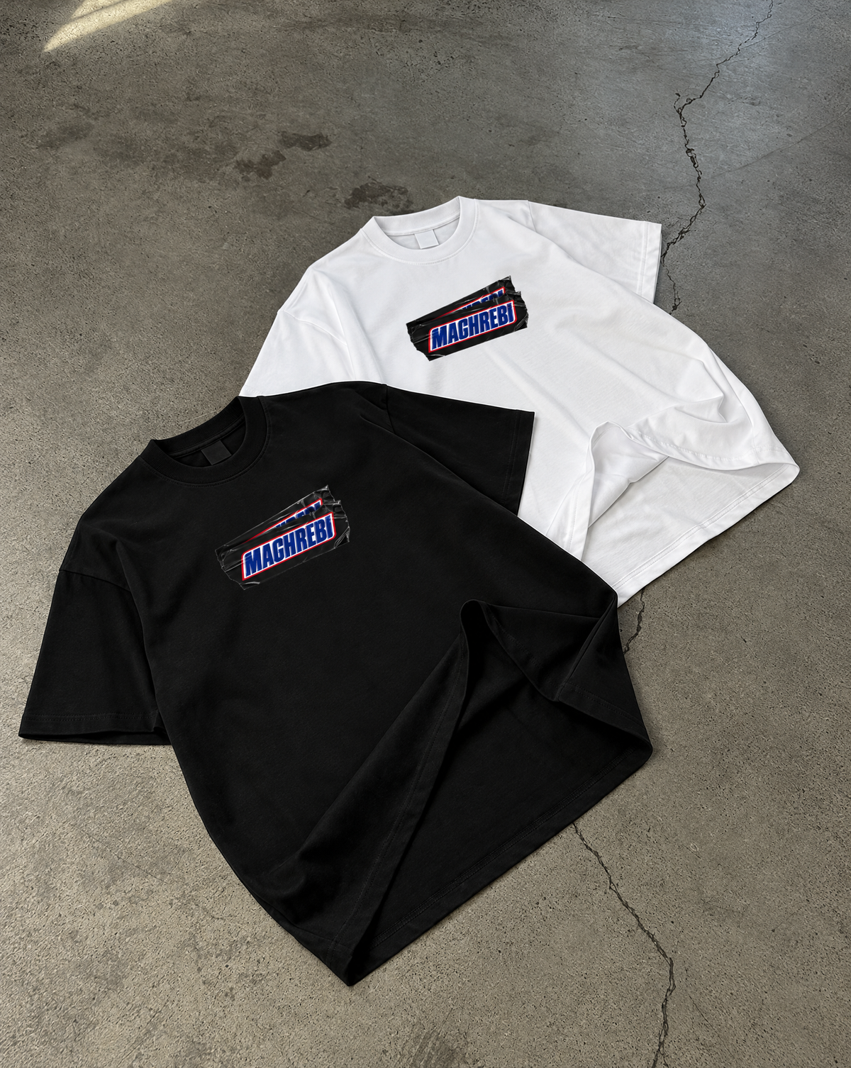 SNACKBAR TAPE OVERSIZED SHIRT