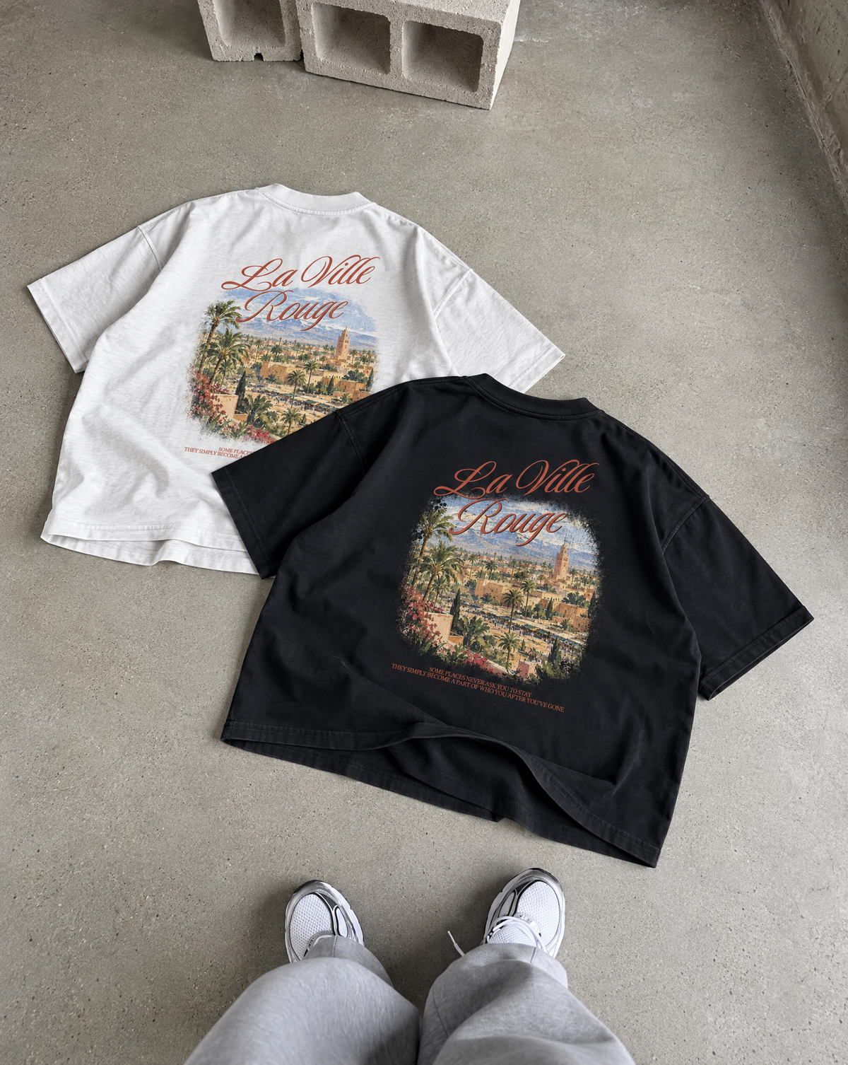 LA VILLE ROUGE OVERSIZED SHIRT