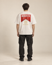 MOROCCO KINGDOM CREST OVERSIZED T-SHIRT