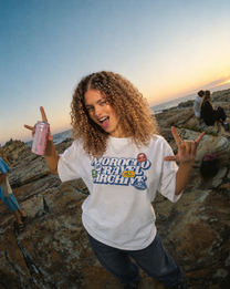 MOROCCO TRAVEL ARCHIVE OVERSIZED T-SHIRT