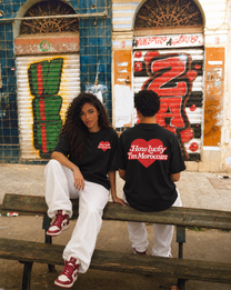 MOROCCAN HEART OVERSIZED SHIRT