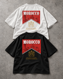 MOROCCO KINGDOM CREST OVERSIZED T-SHIRT