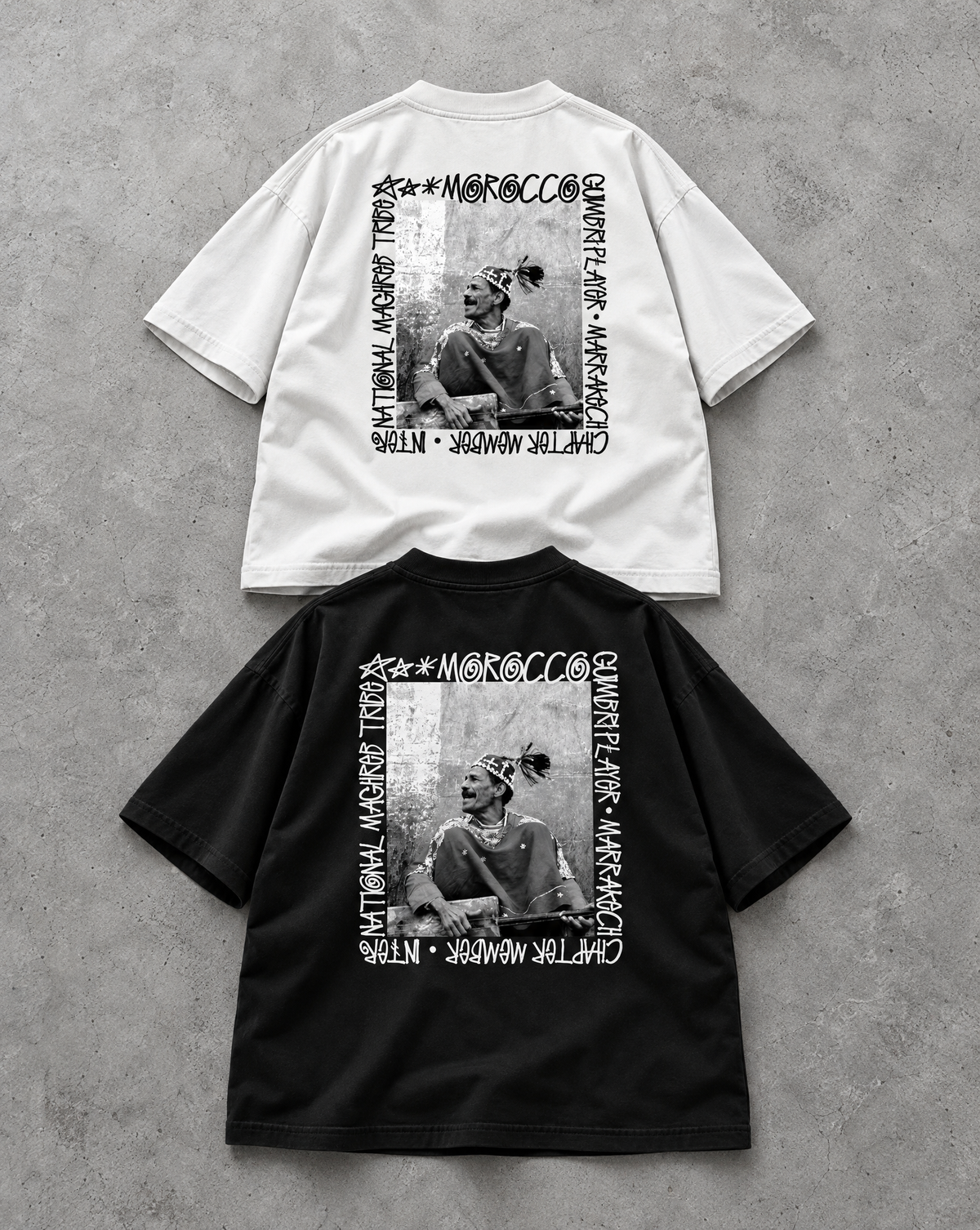MOROCCO TRIBE OVERSIZED T-SHIRT