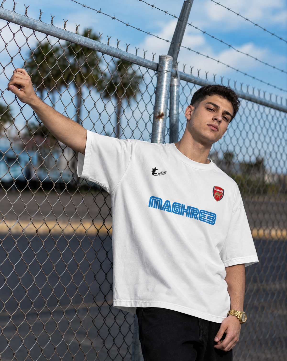 MAGHREB CONSOLE OVERSIZED T-SHIRT