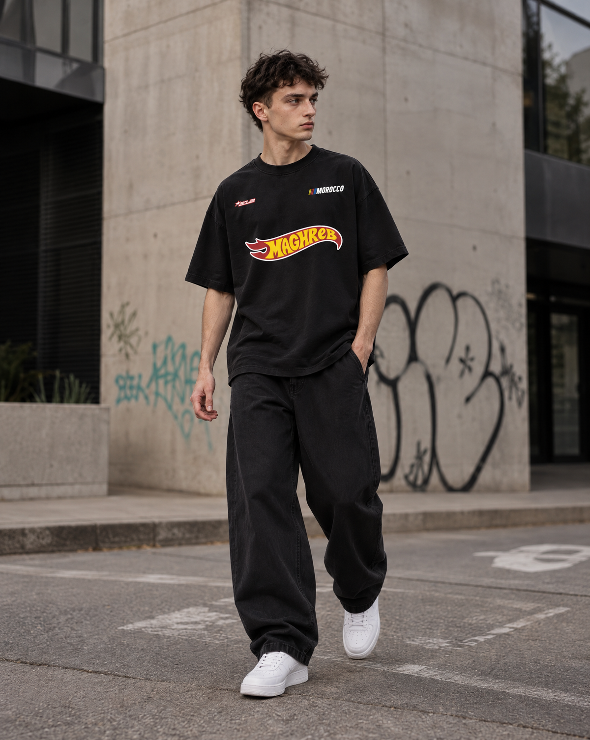 HOT MAGHREB RACING CLUB OVERSIZED T-SHIRT