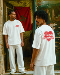MOROCCAN HEART OVERSIZED SHIRT