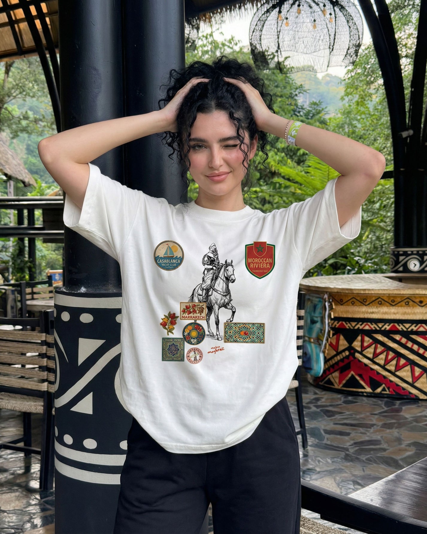 MOROCCO ARCHIVE OVERSIZED SHIRT