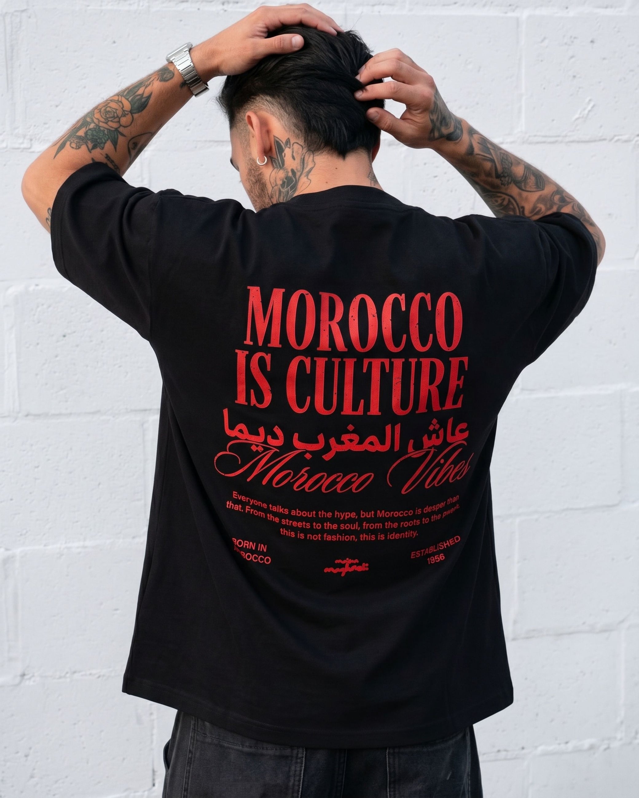 CULTURE OF MOROCCO OVERSIZED SHIRT