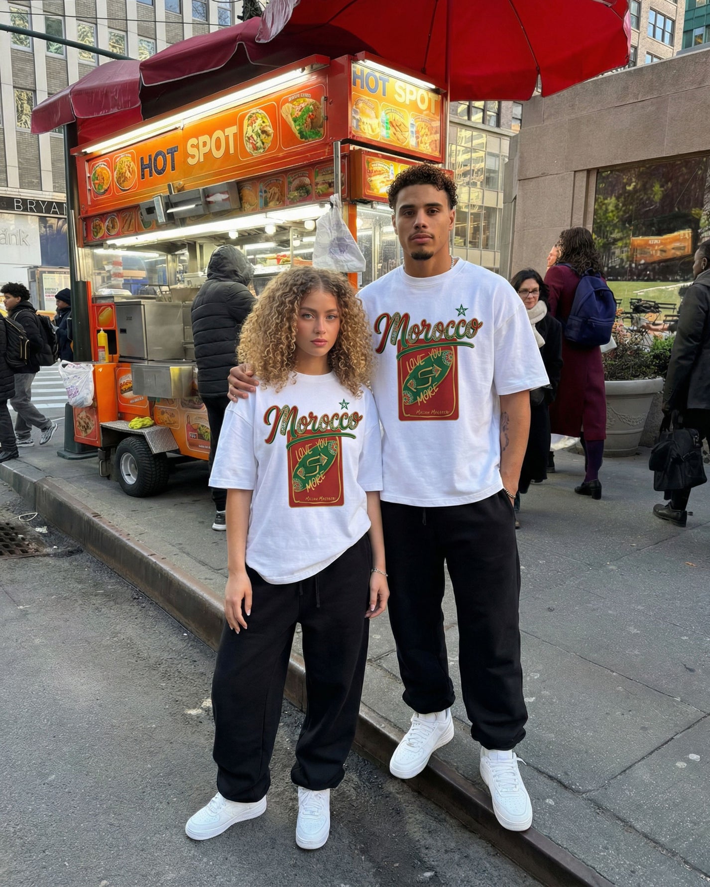 LOVE MORE MOROCCO OVERSIZED SHIRT