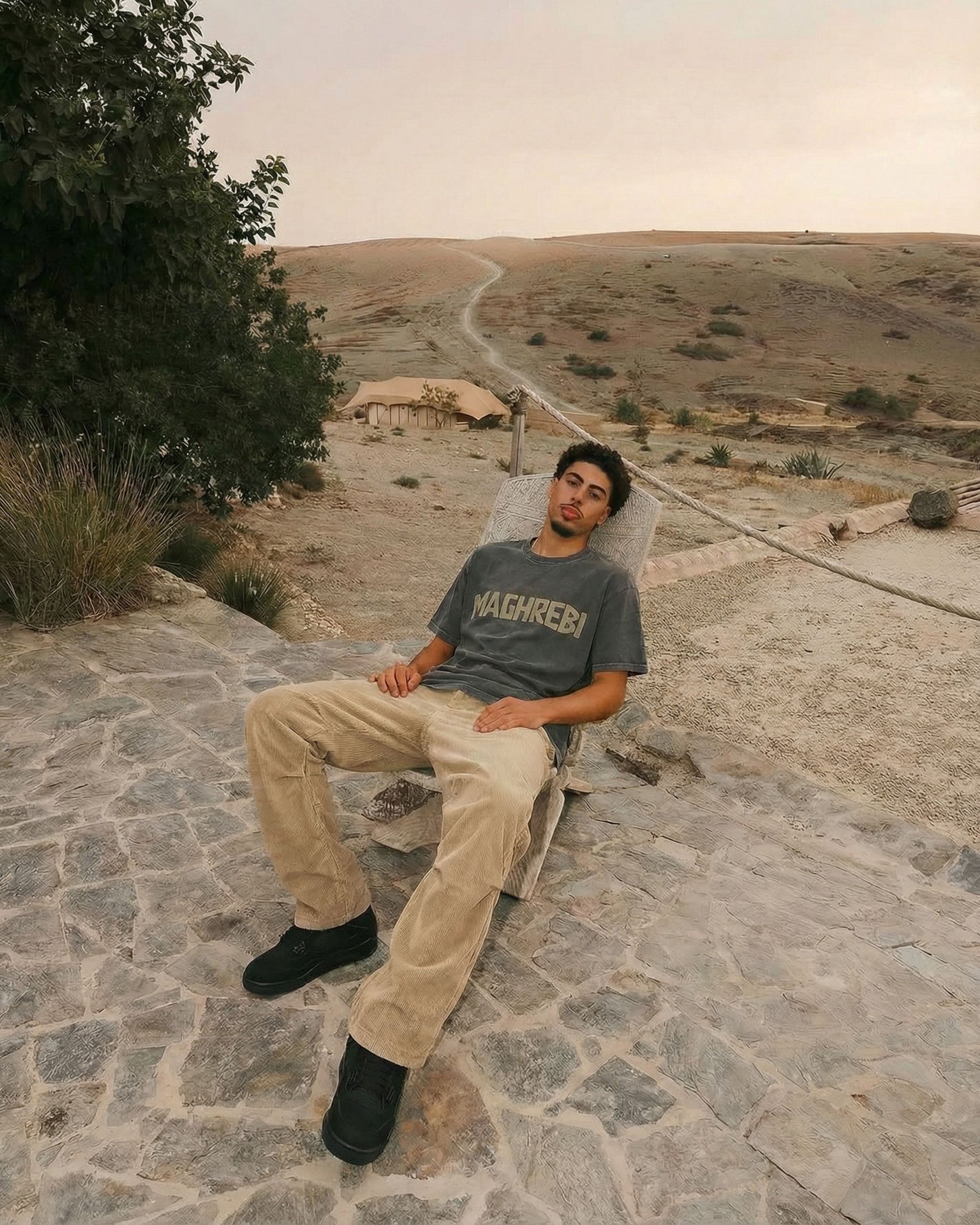 TAPE MAGHREBI Washed Shirt