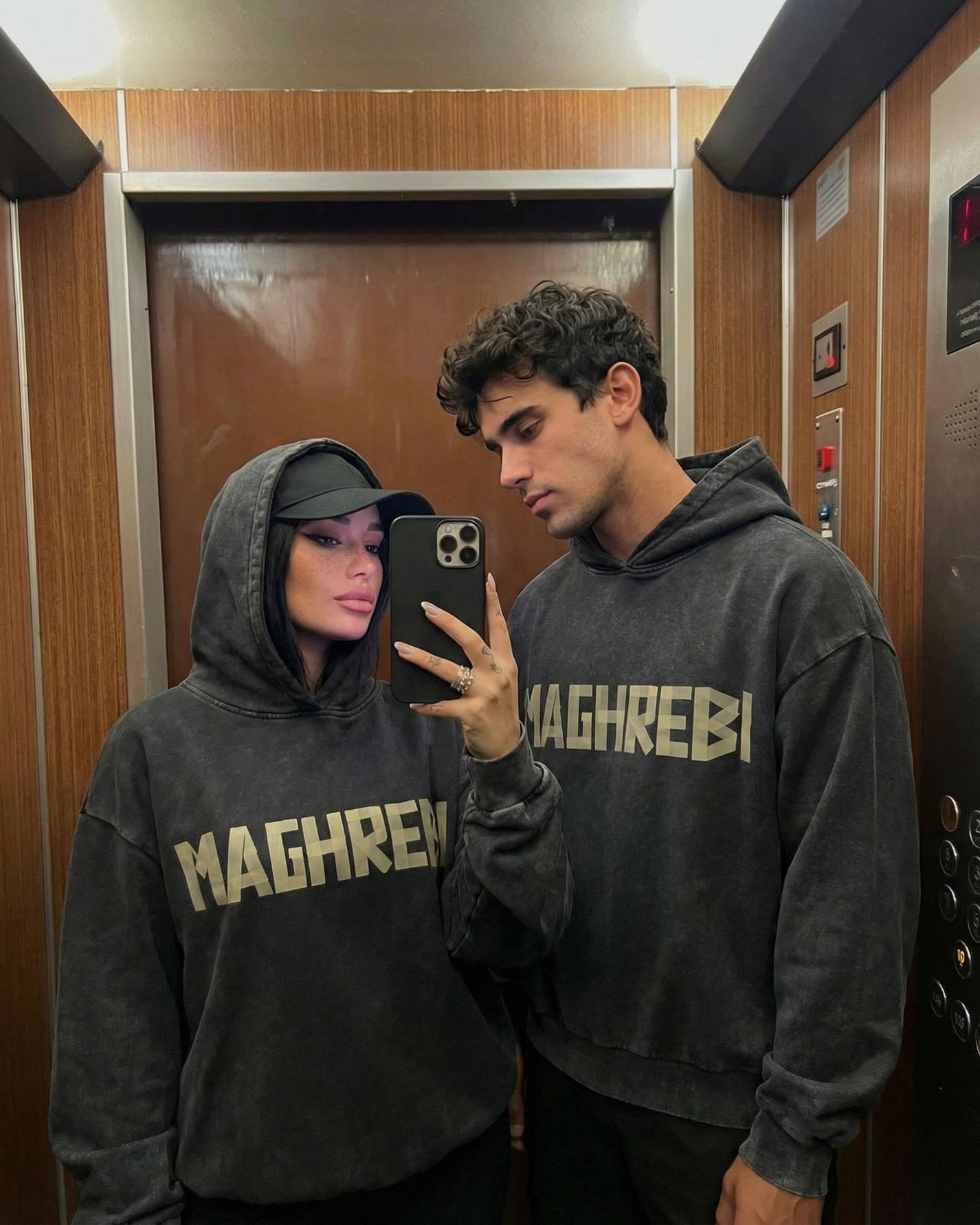 TAPE MAGHREBI Washed Hoodie