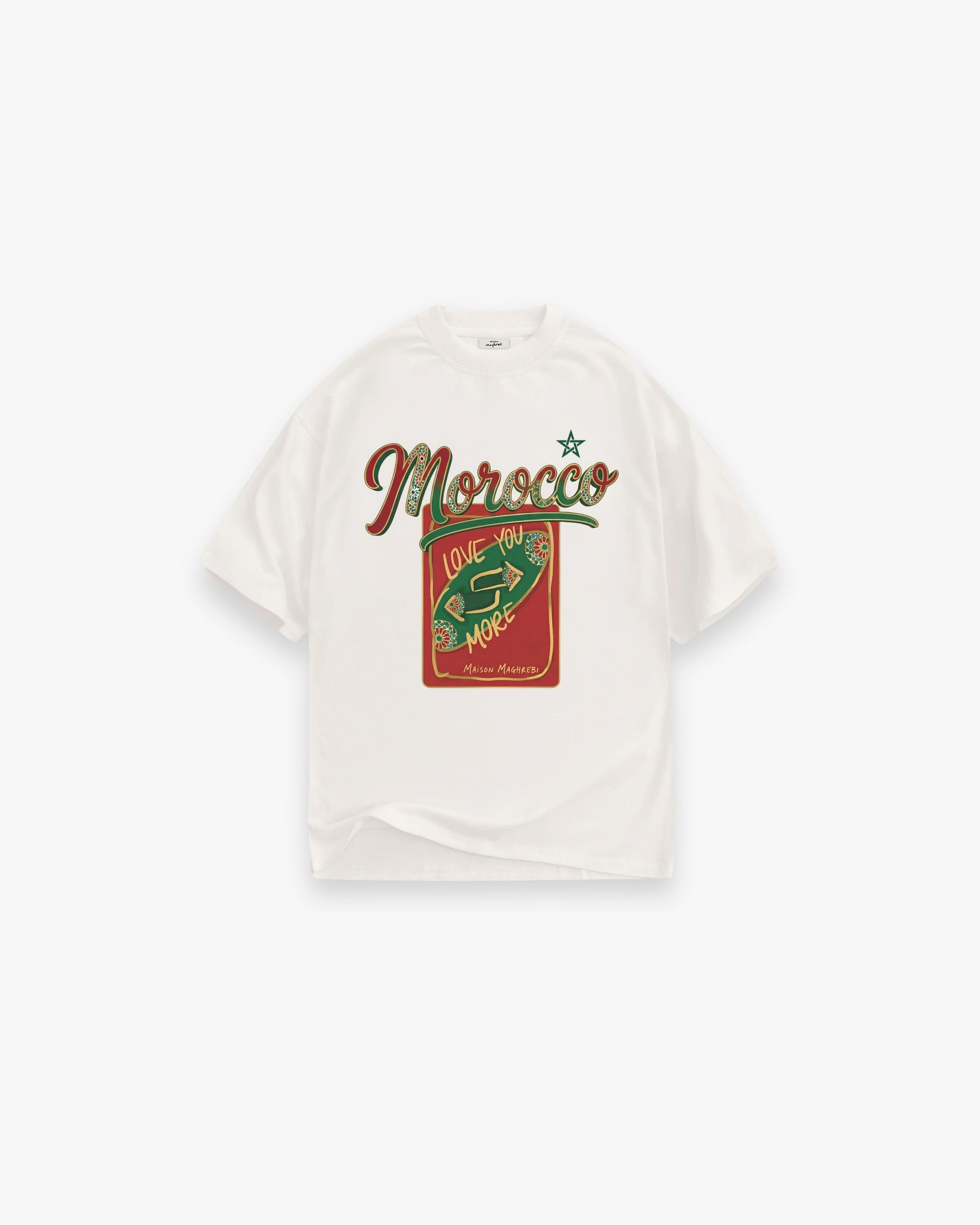 LOVE MORE MOROCCO OVERSIZED SHIRT