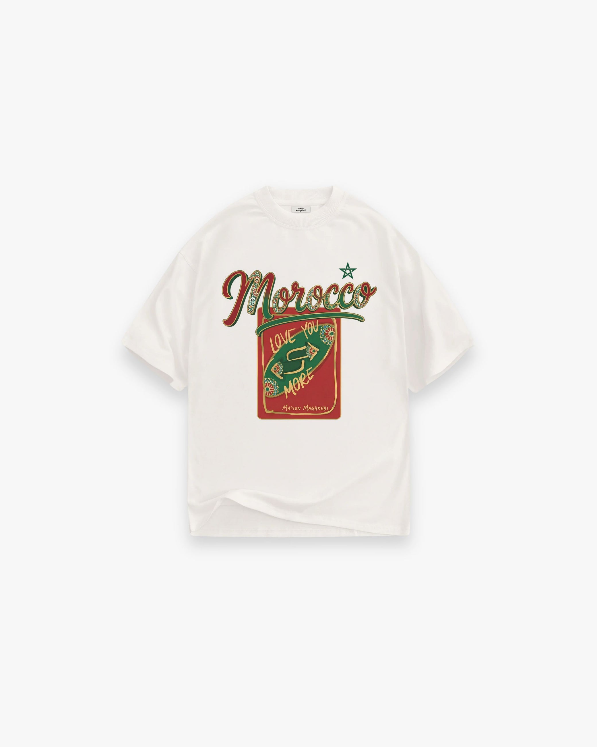 LOVE MORE MOROCCO OVERSIZED SHIRT